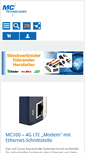 Mobile Screenshot of mc-technologies.net